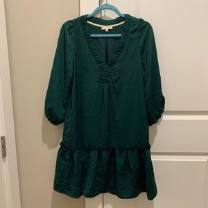 🎄SKIES ARE BLUE Emerald Green Dress🎄